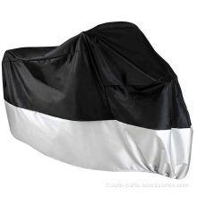 Polyester 190t Silver Scooter Copertura set impermeabile